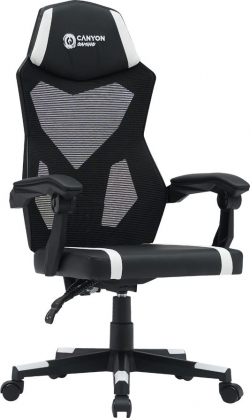 Gaming chair Flow MCH01 Mesh Black White