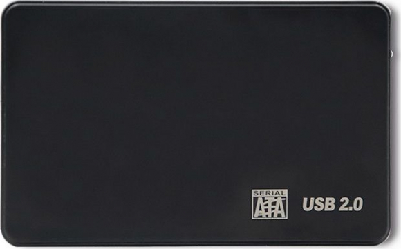 External Hard Drive Case 2.5®® SATA USB 2.0 Black 51862