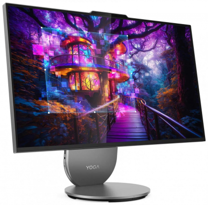 Yoga AIO 27IAH10 27" QHD IPS U5-125H 16GB 1SSD ENG W11 Grey F0J2002HNT