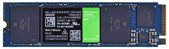Green SN350 250GB WDS250G2G0C
