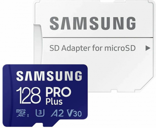 Pro Plus Micro SDXC 128GB + Adapter MB-MD128KA/ EU