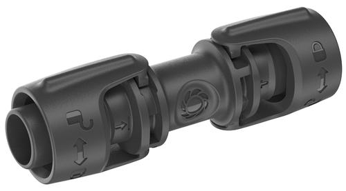 Micro-Drip-System Connector 13mm (1/ 2) (dark grey, 3 pieces, m