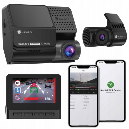 RS985 4K GPS 3" Maps included