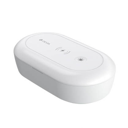 Wireless Charging Disinfection Box White
