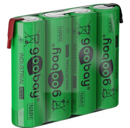 Battery 4xAA 4.8V 2100mAh