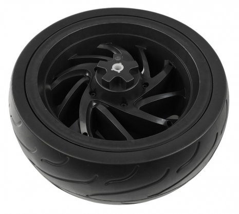Lean Cars rear wheel for BMW R1200 battery motorcycle