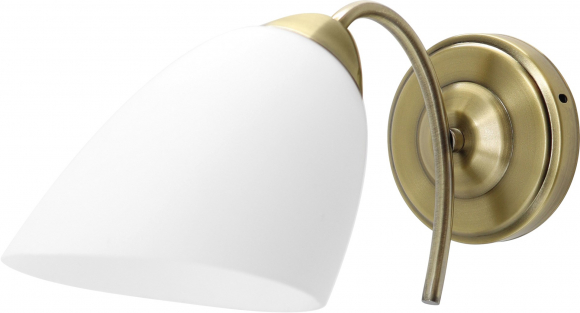 Classic single wall lamp Activejet NIKITA Patina E27 for the living ro