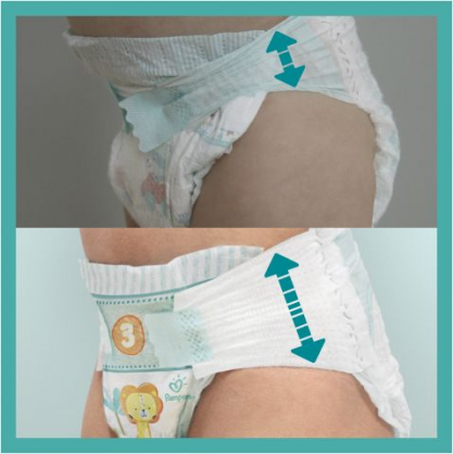 Active Baby Nappies, Size 4, 180 Diapers, 9kg-14kg