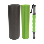 Schildkrot Massage rollers 3in1 grey-green