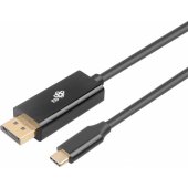 USB-C - DisplayPort cable 2 m Black (AKTBXVDUSBCDP2B)