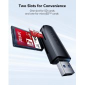 Dual-Slot USB-A LRW300U-BNBNG