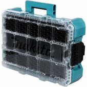 Makita MAKTRAK Organizer deep M, tool box blue/ transparent, transparen