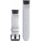 QuickFit 20mm Silicone Band Whitestone