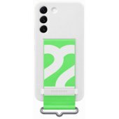Samsung "Silicone Cover with Strap Galaxy S22 (EF-GS901TWEGWW)" White