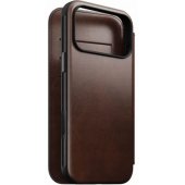 Modern Leather Folio iPhone 17 Pro Max Burgundy