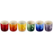 Set 6 Mug Rainbow 350 ml