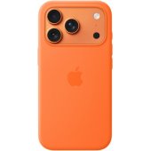 Silicone Case with MagSafe iPhone 17 Pro Orange
