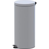 ALDA pedal trashcan white (AF614E-14)