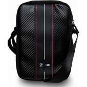 BMTB8COMSCAKR 8" Carbon Red Stripes Black