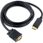 DisplayPort to VGA 1.8m Black