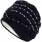 Piped Fabric 3428 22 Black/ White