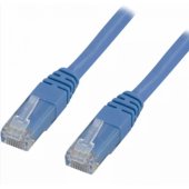 Patch cable U/ UTP Cat6 250MHz LSZH 0.3m blue