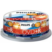 DVD+R 4.7GB x16 Cake Box 25