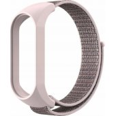 Nylon Strap Xiaomi Mi Band 5 / 6 / 7 Pink