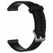 Silicone Strap 22mm Black