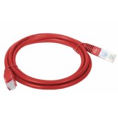 Patchcord U/ UTP cat5e 1m red