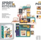 Kitchen Kitchenette with Light, Sound and Water Function 80 pieces. gr