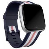 Woven Hybrid Band Navy/ Pink (Large)