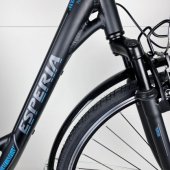 28" Nantes E268 E-Bike 250W Matt Black