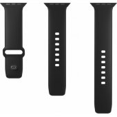 Icon Silicone Strap Apple Watch 42/ 44/ 45/ 49 mm Black