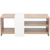 HANNES 100x53x41,5cm Rustic / White Melamine