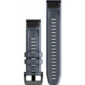 QuickFit 22mm Silicone Watch Band Granite Blue