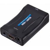 Converter SCART to HDMI + audio Black