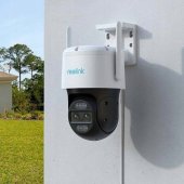 Trackmix Series W760 4K Dual-Lens PTZ Camera with Motion Tracking