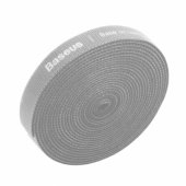 _863104 Baseus Rainbow Circle Velcro Straps 3m Grey