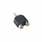3.5mm Male to Dual 3.5mm Female Audio Adapter