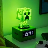 PP11369MCF Creeper Icon Digital alarm clock Green