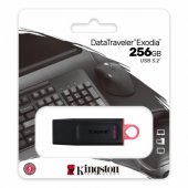 256GB DataTraveler Exodia USB 3.2 Black + Red DTX/ 256GB