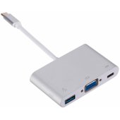 Multimedia Adapter Type-C to VGA + USB / USB-C White