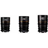 Laowa Nanomorph S35 Bundle (27,35,50mm) Amber Cine for Sony E