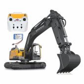 Jamara Excavator Volvo EC160E Metal, play figure (yellow/ dark grey, 1: