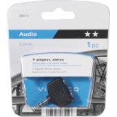 Audio Adapter 3.5mm - 2x3.5mm (46514)