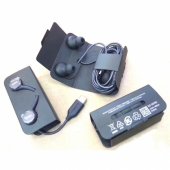 Универсальные наушники с Type-C и с микрофоном Черные