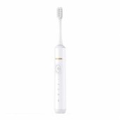 IPX7 Waterproof sonic electric toothbrush with timer / 500mAh White