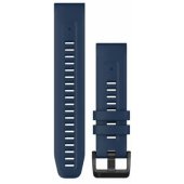 QuickFit 22mm Silicone Watch Band Capitan Blue