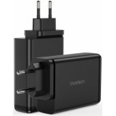 PD6005 GaN 140W 4 ports (2x USB C, 2x USB) Black
